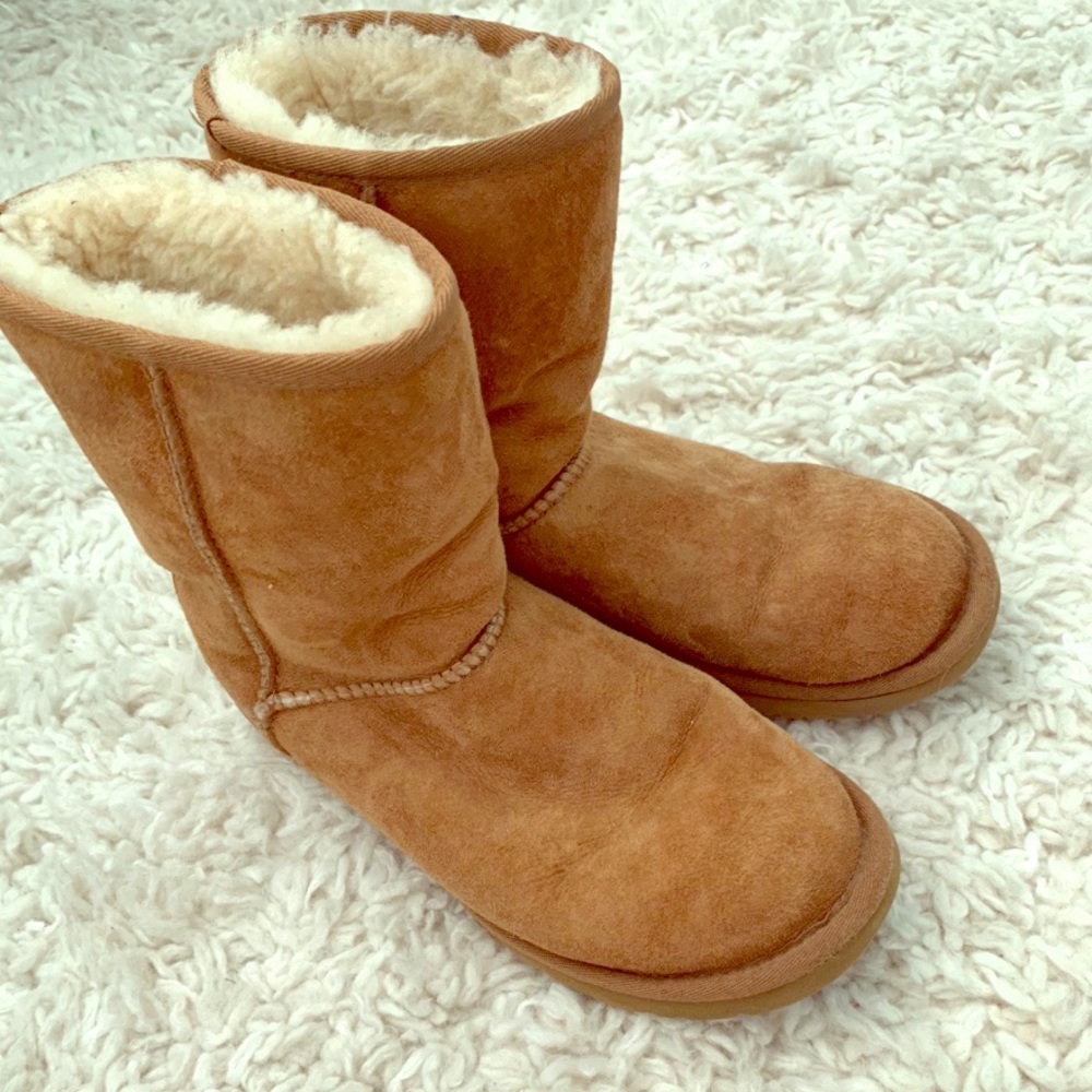 Caramel Brown Ugg Bootie